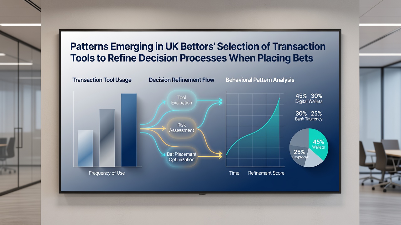 Analysis of transaction data patterns among bettors using advanced payment tools for decision refinement